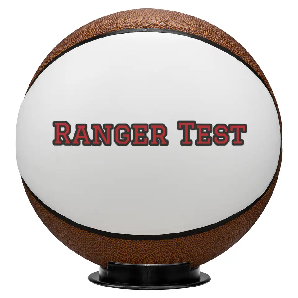 Ranger Test Personalized Ball